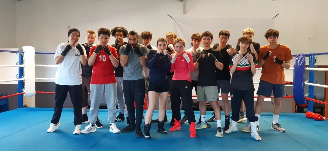 Les jeunes du Boxing Club Beaunois, ici à l'entraînement ce mercredi 1er avril. 