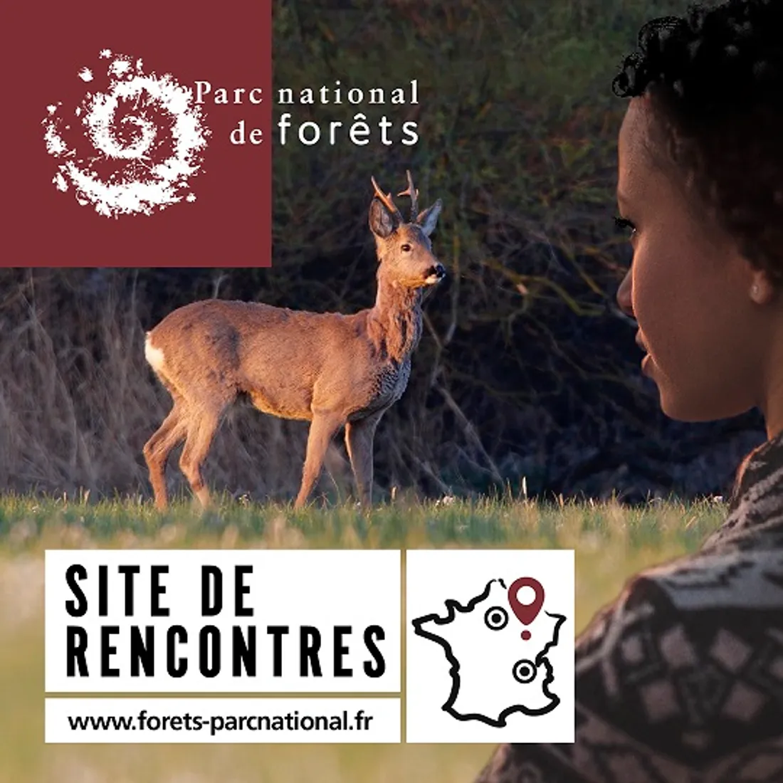 Les dirigeants du parc national de forêts ont opté pour une campagne de communication décalée