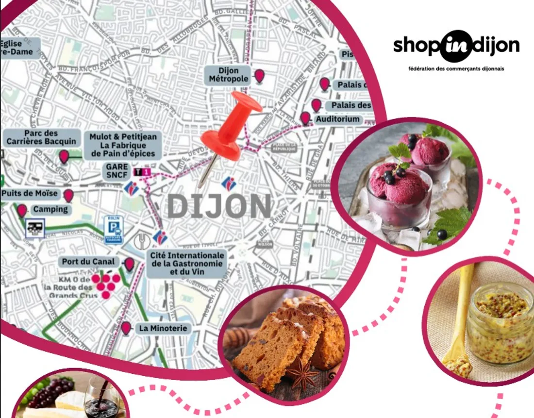 La fédération Shop In Dijon et ses commerçants renouvellent leur parcours gourmand 