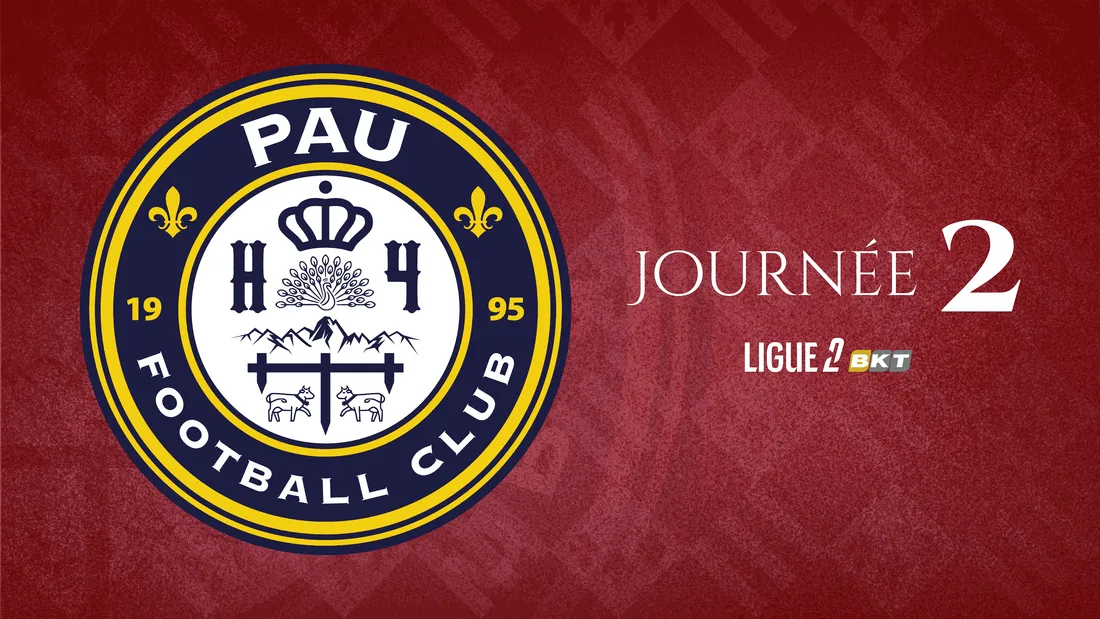 Le PAU FC débarque à Gaston Gérard ce vendredi 14 aout 2026 en ligue 2 BKT