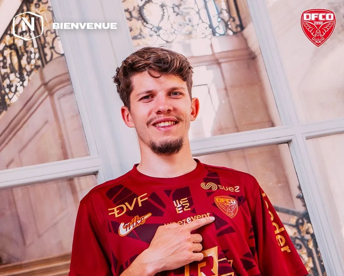 Le milieu de terrain Paul Bellon est la 3eme recrue du DFCO depuis la fin de saison