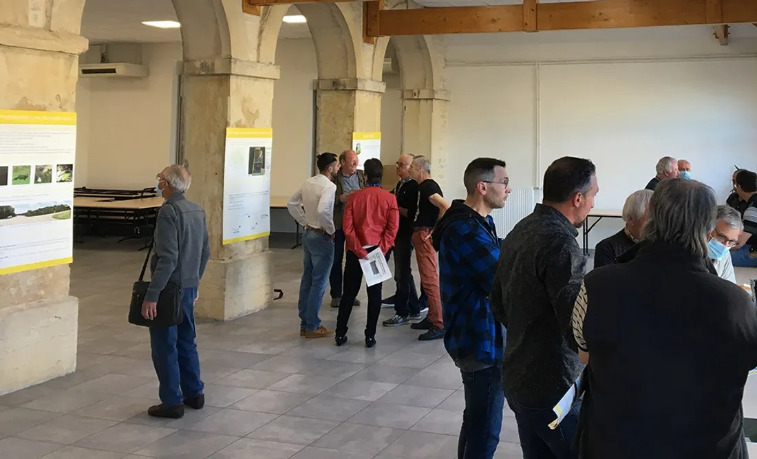 La réunion publique avait lieu la semaine dernière 