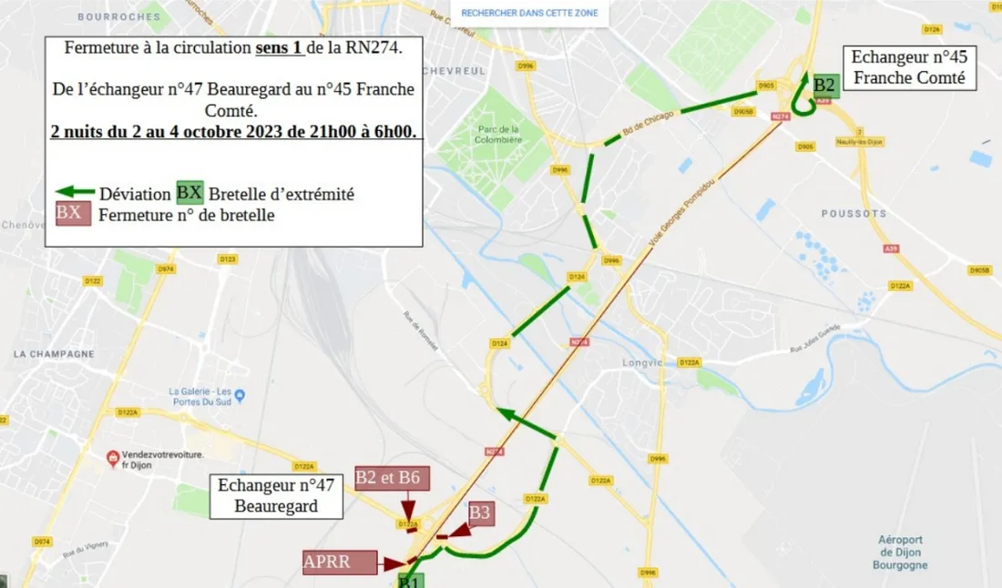 Fermeture du 2 au 4 octobre 2023.