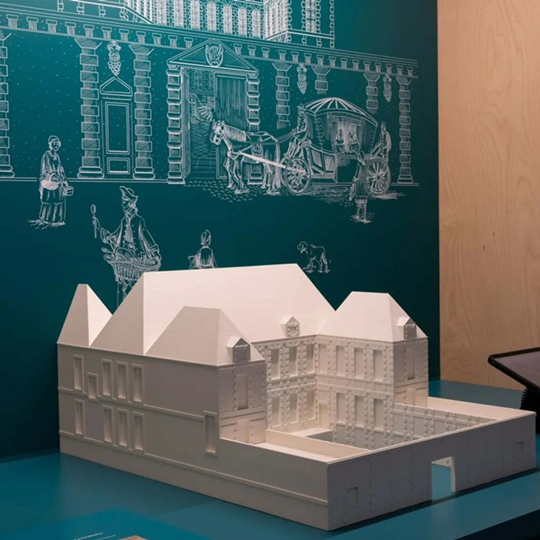 Découvrez de nombreuses maquettes sur la ville