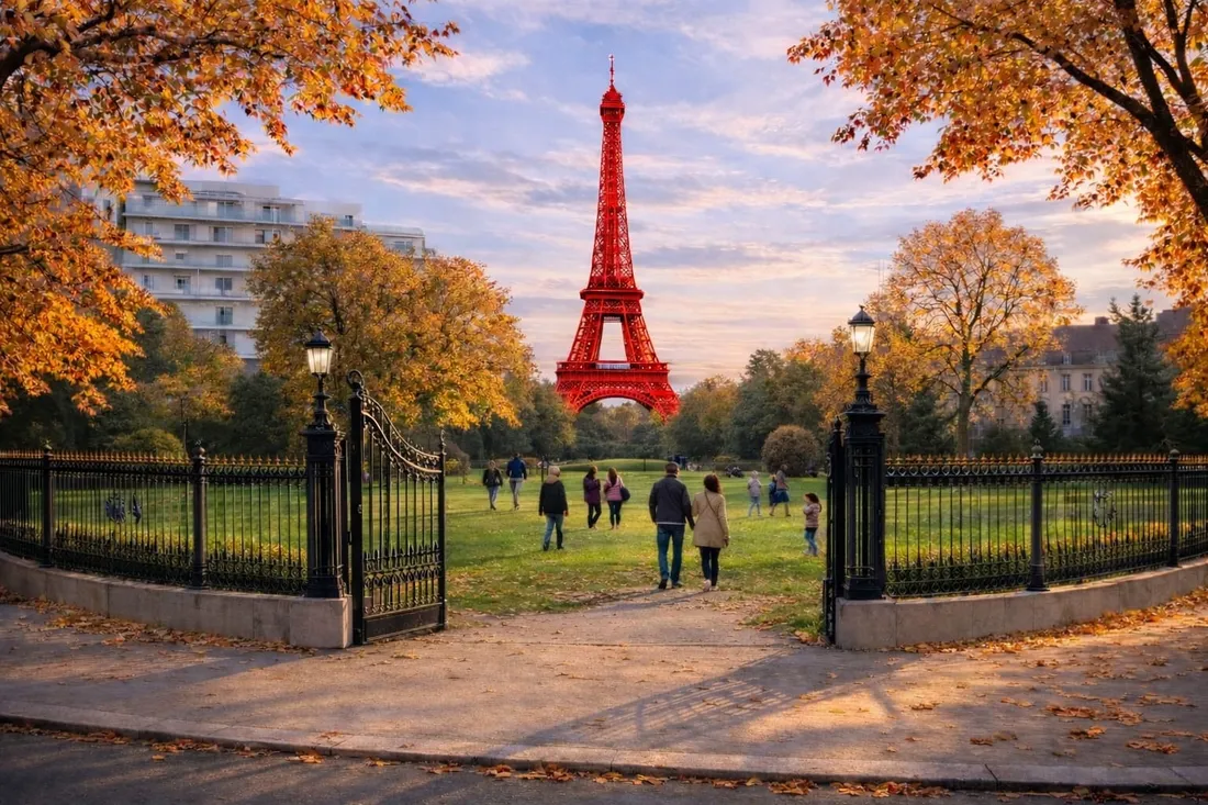 Une réplique de la Tour Eiffel pourrait être installée à Dijon en cas de victoire d'Emmanuel Bichot.