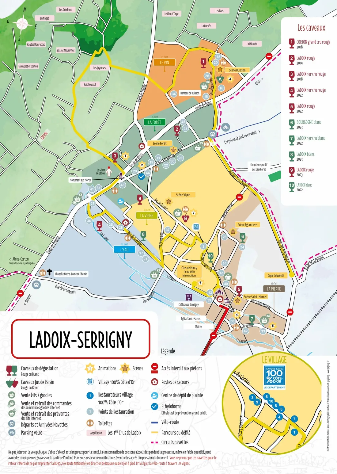 Plan de la Saint-Vincent Tournante 2025