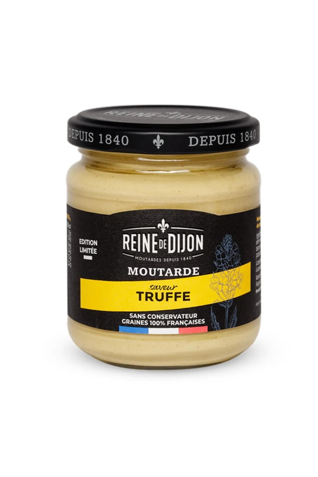 Reine de Dijon lance une moutarde à la truffe 