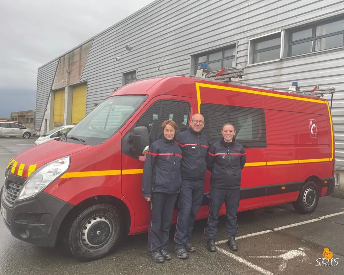 Fabrice Brosseau, Julie Brebel et Stéphanie Monsat sont partis ce vendredi dans le nord 