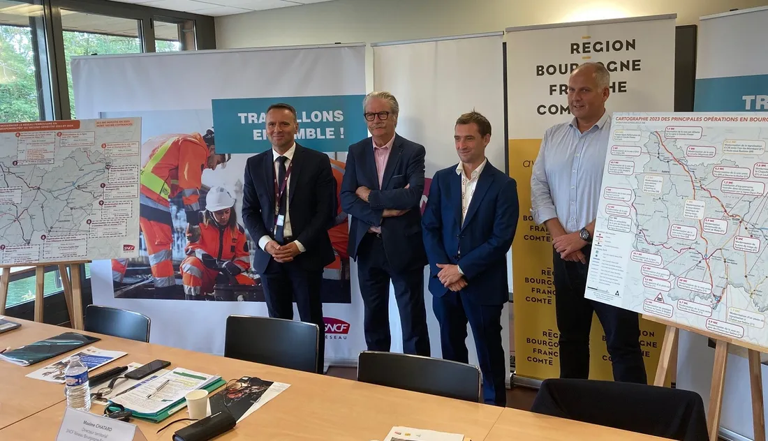 Les travaux ont été présentés ce lundi 