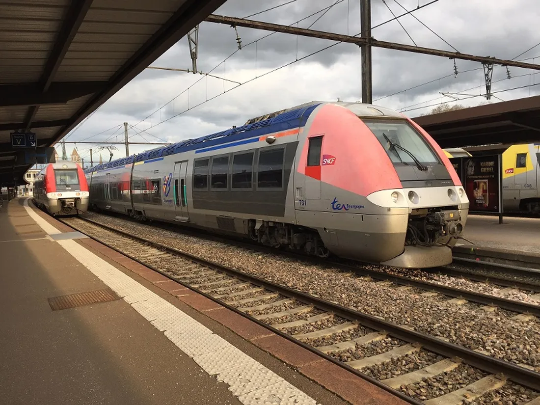 Un train TER sur 3 circulera en moyenne ce jeudi dans la région