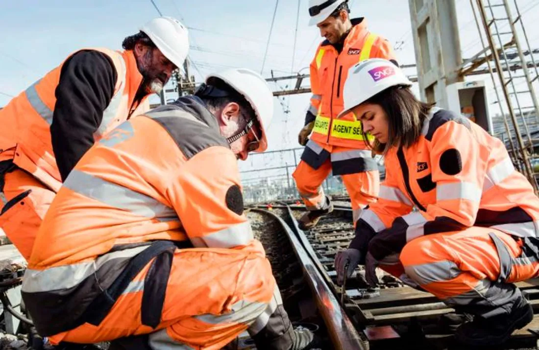 Les équipes de SNCF Réseau sont engagées sur de nombreux chantiers cette année