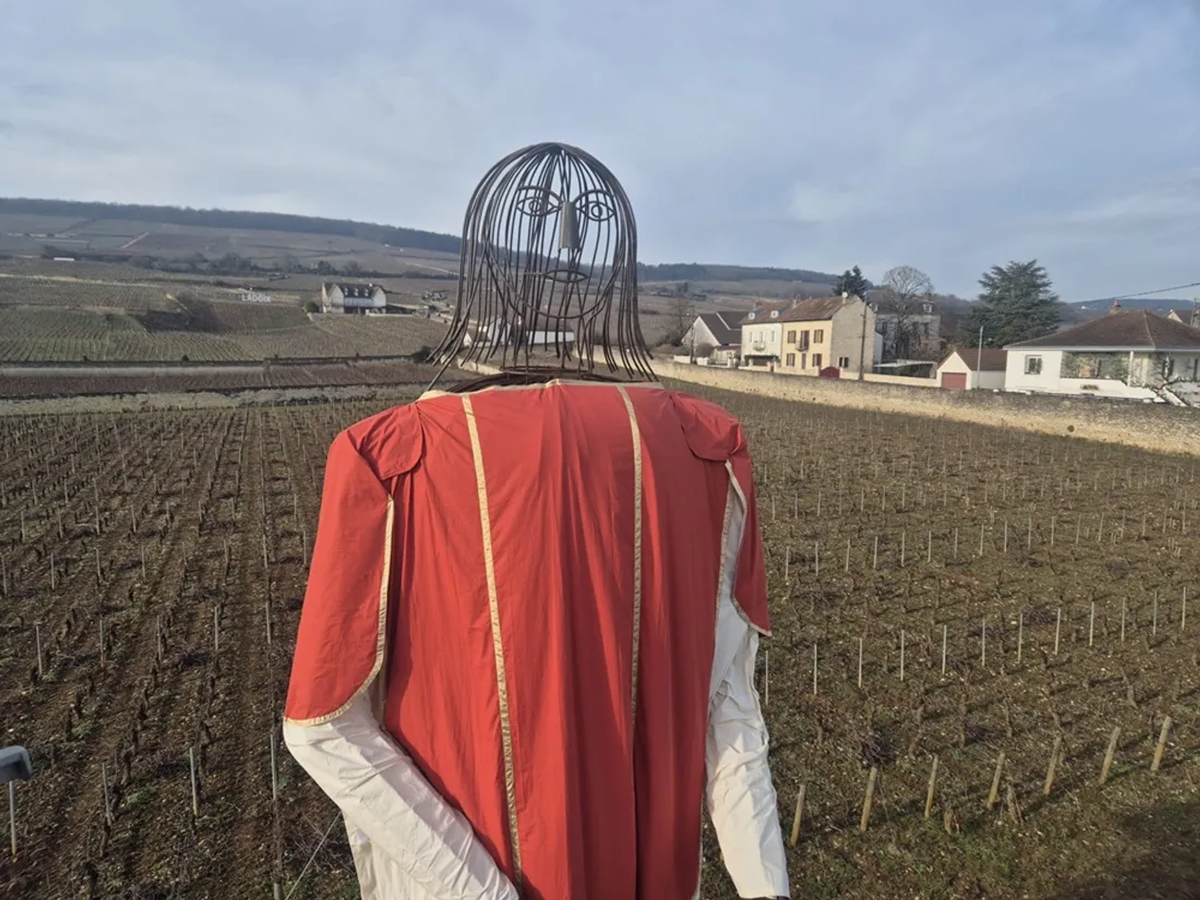 Le Saint-Vincent de six mètres de haut attend les visiteurs