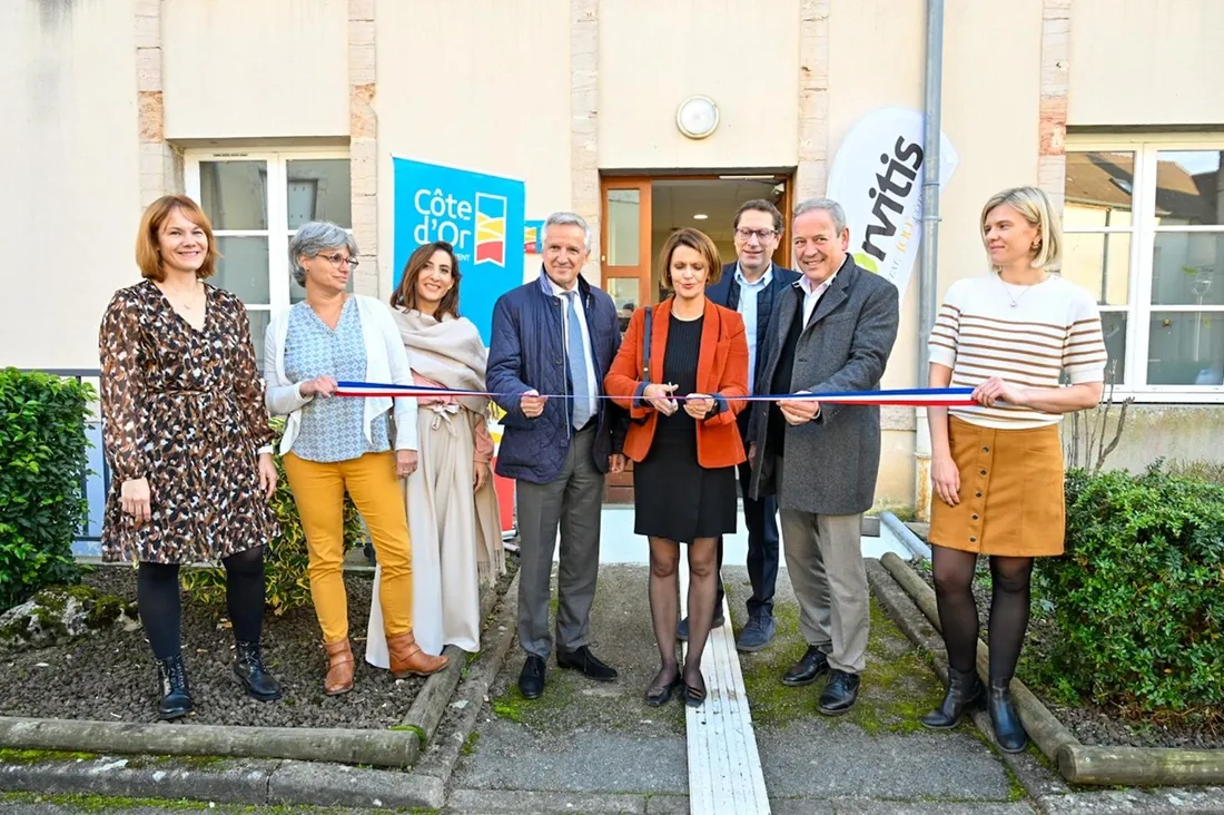 L'inauguration avait lieu jeudi en présence des élus locaux 