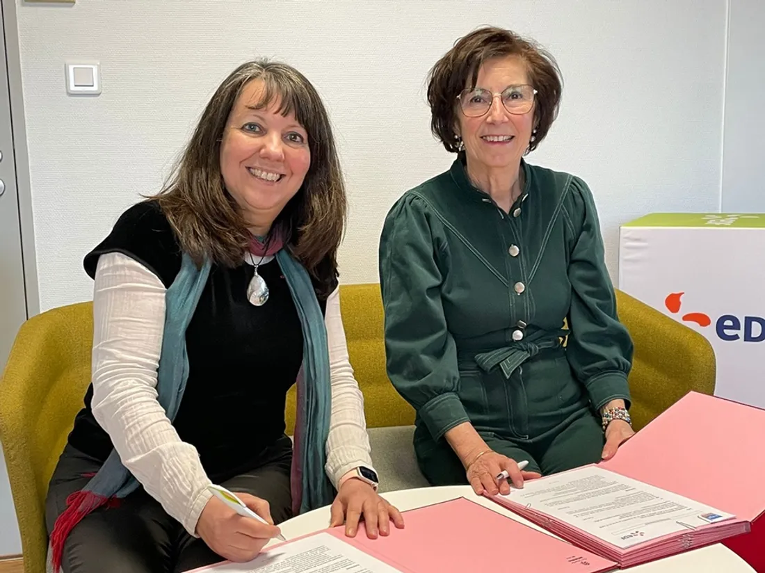 Dominique Bucquet et Carmen Munoz-Dormoy ont signé ce partenariat le 9 janvier dernier 