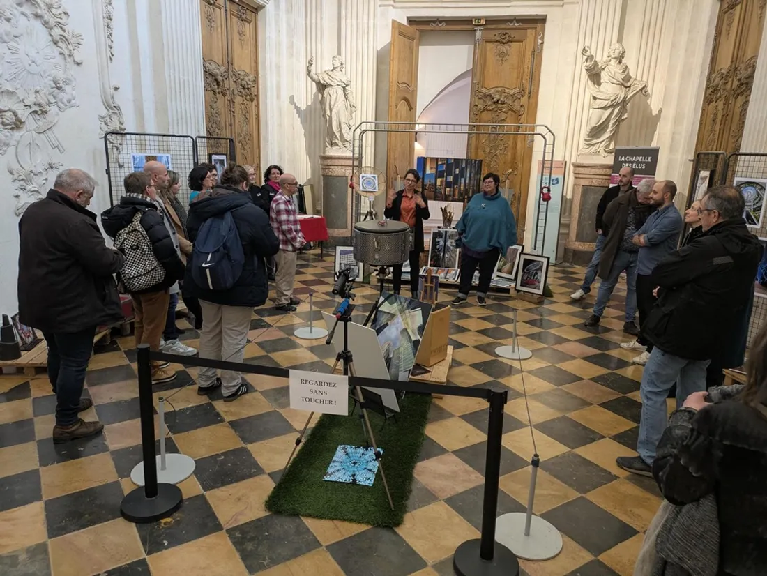 Cette exposition a été inaugurée ce mercredi dans la chapelle des Elus 