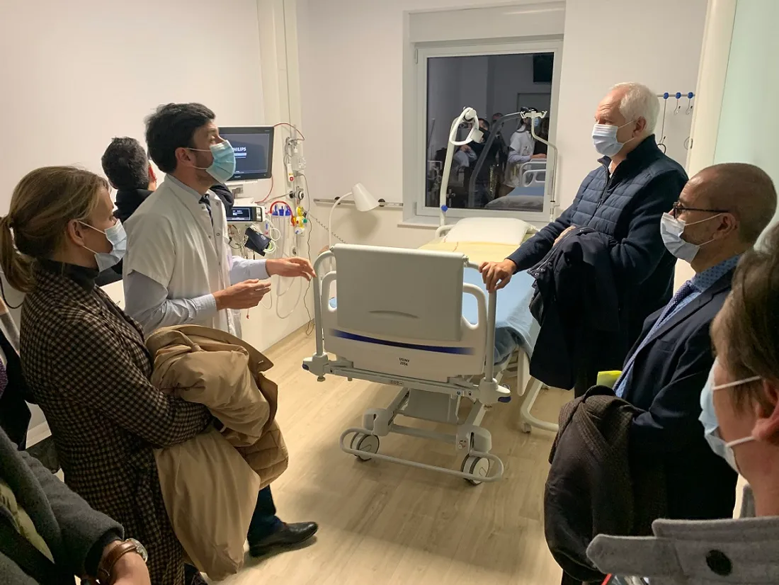 La direction du CHU a inauguré l’extension de l’unité de soins intensifs neuro-vasculaires 