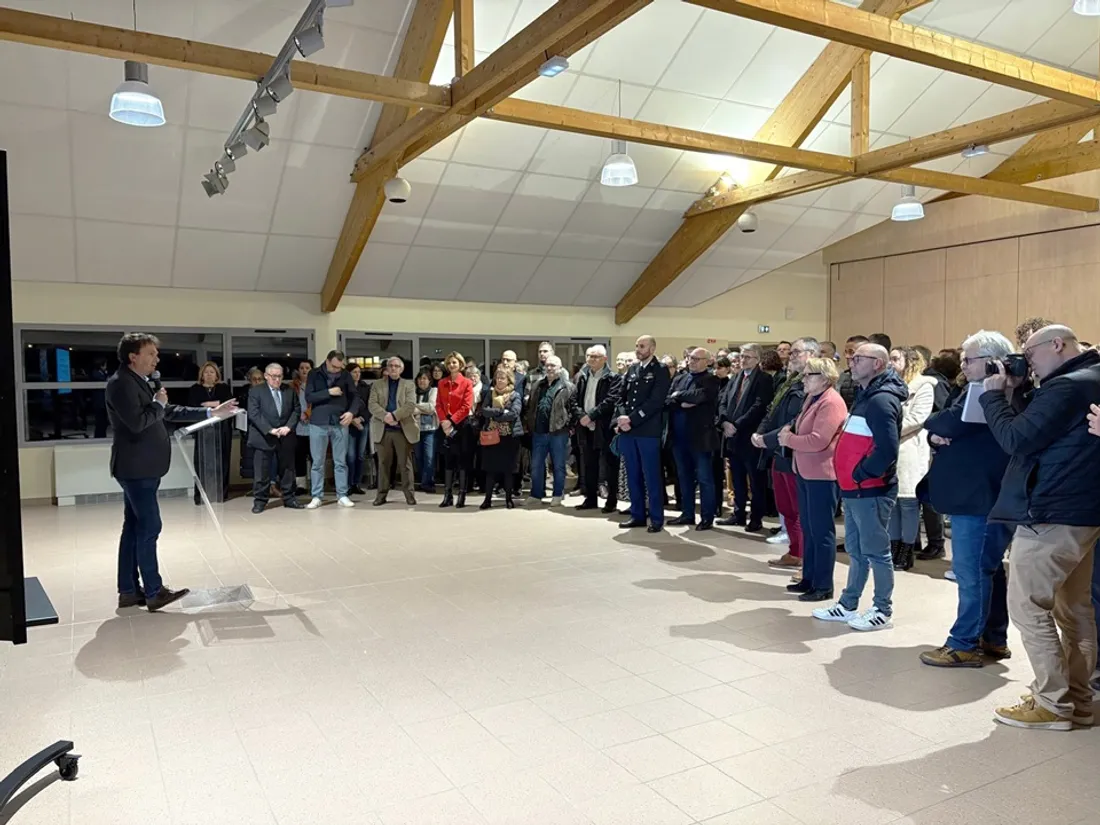 Ludovic Rochette a présenté ses vœux lundi soir. 