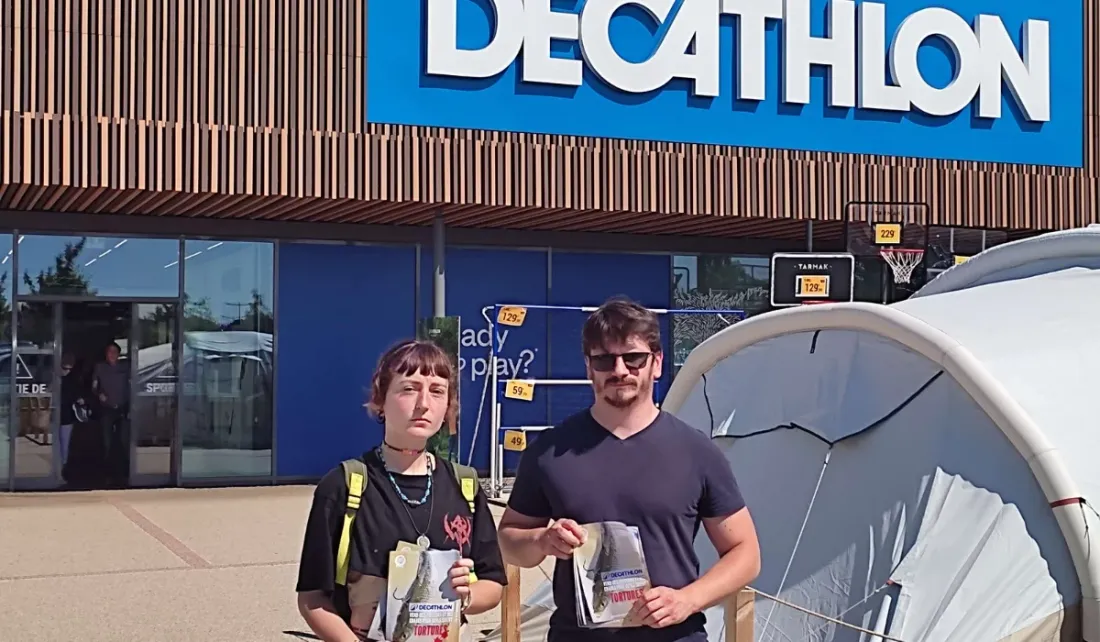 L'association PAZ dénonce la vente illégale de poissons vivants au Decathlon Dijon - Quetigny.
