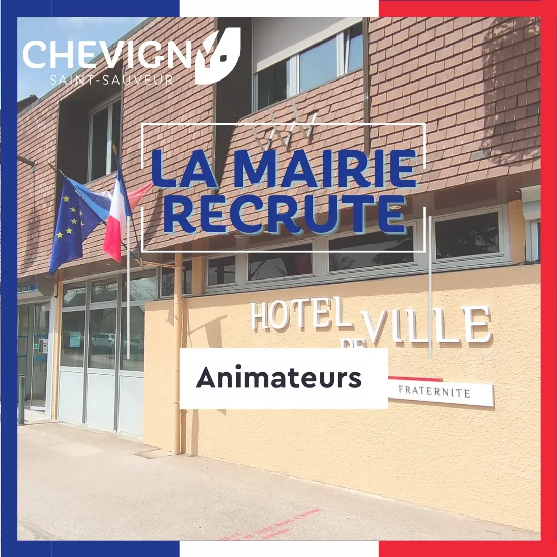 La Ville recrute 4 animateurs pour la pause méridienne à partir de la rentrée de septembre. 