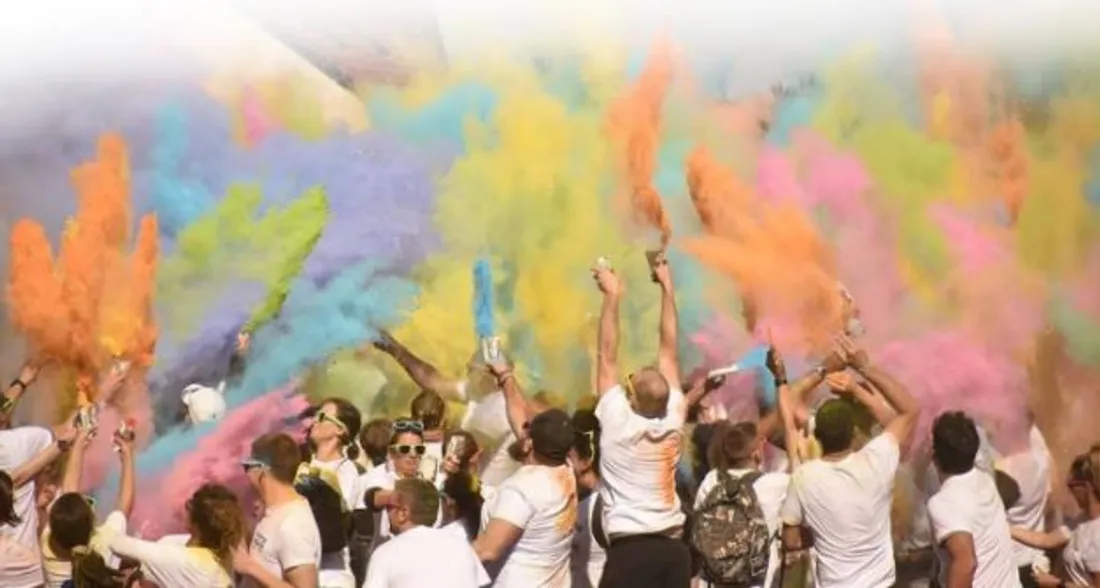 La MUCOLOR RUN est une course caritative pour lutter contre la mucoviscidose