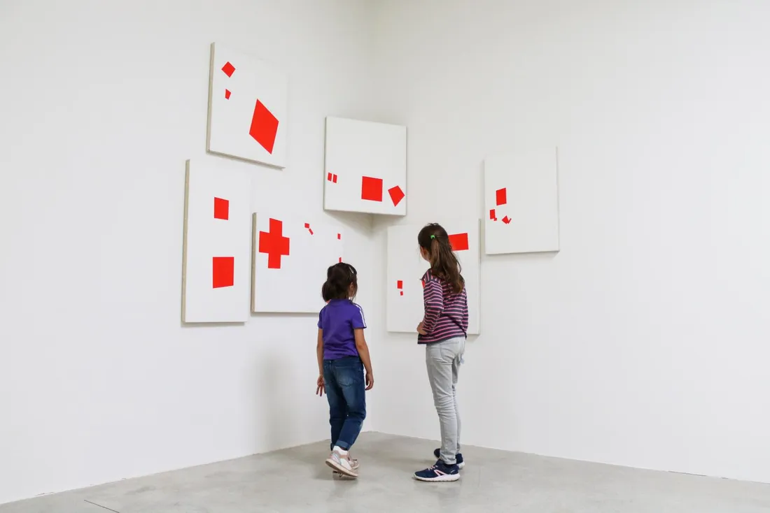 Tous les mercredis des activités ludiques sont organisées pour découvrir les œuvres d'art.