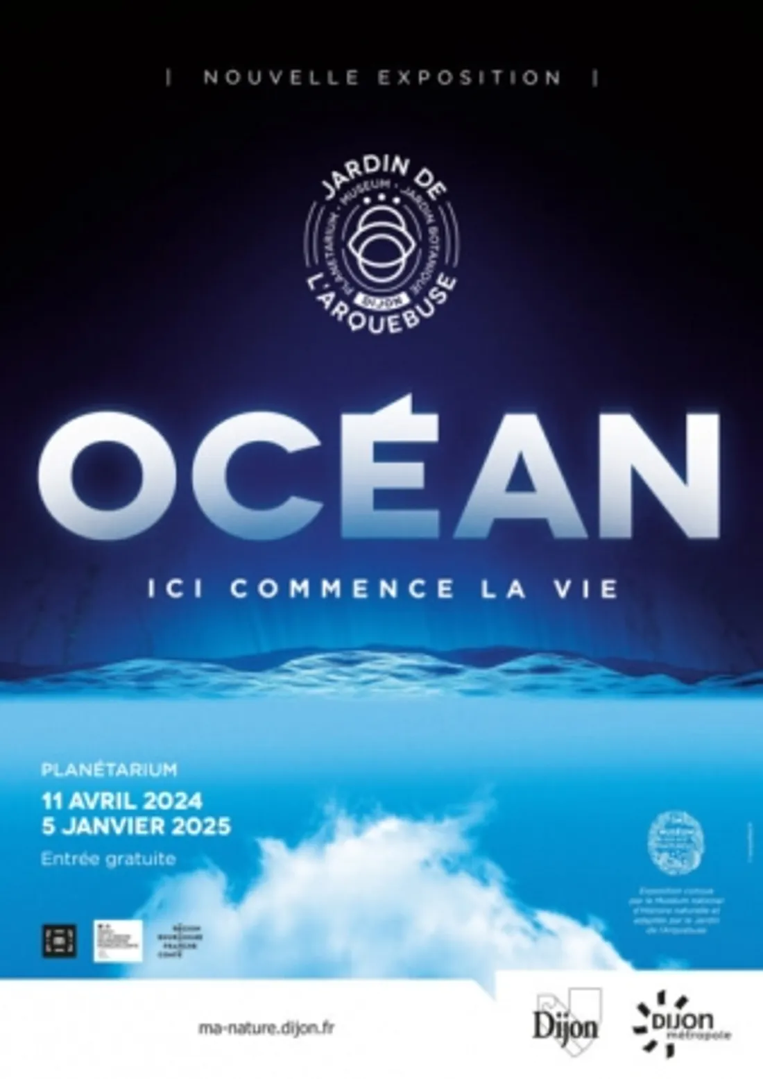 L'exposition gratuite est présente jusqu'au 5 janvier au Planétarium du Jardin de l'Arquebuse