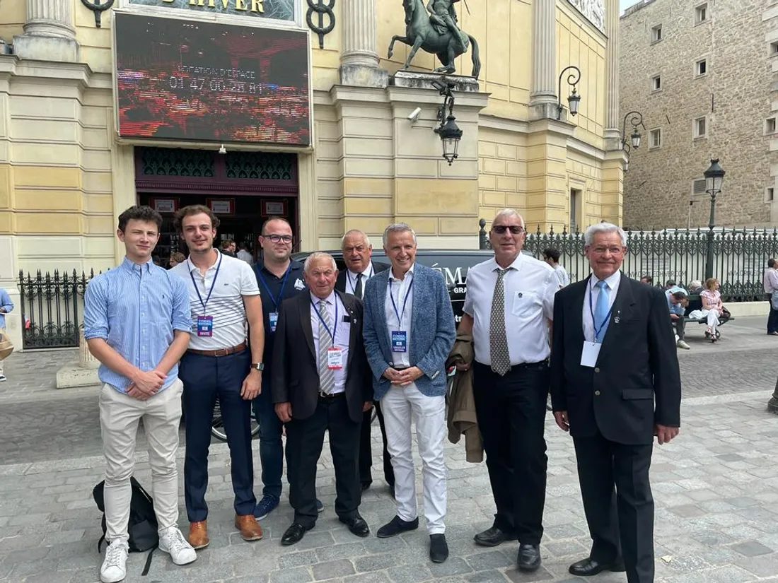 François-Xavier Dugourd conduisait la délégation Côte-d’Orienne du parti samedi à Paris