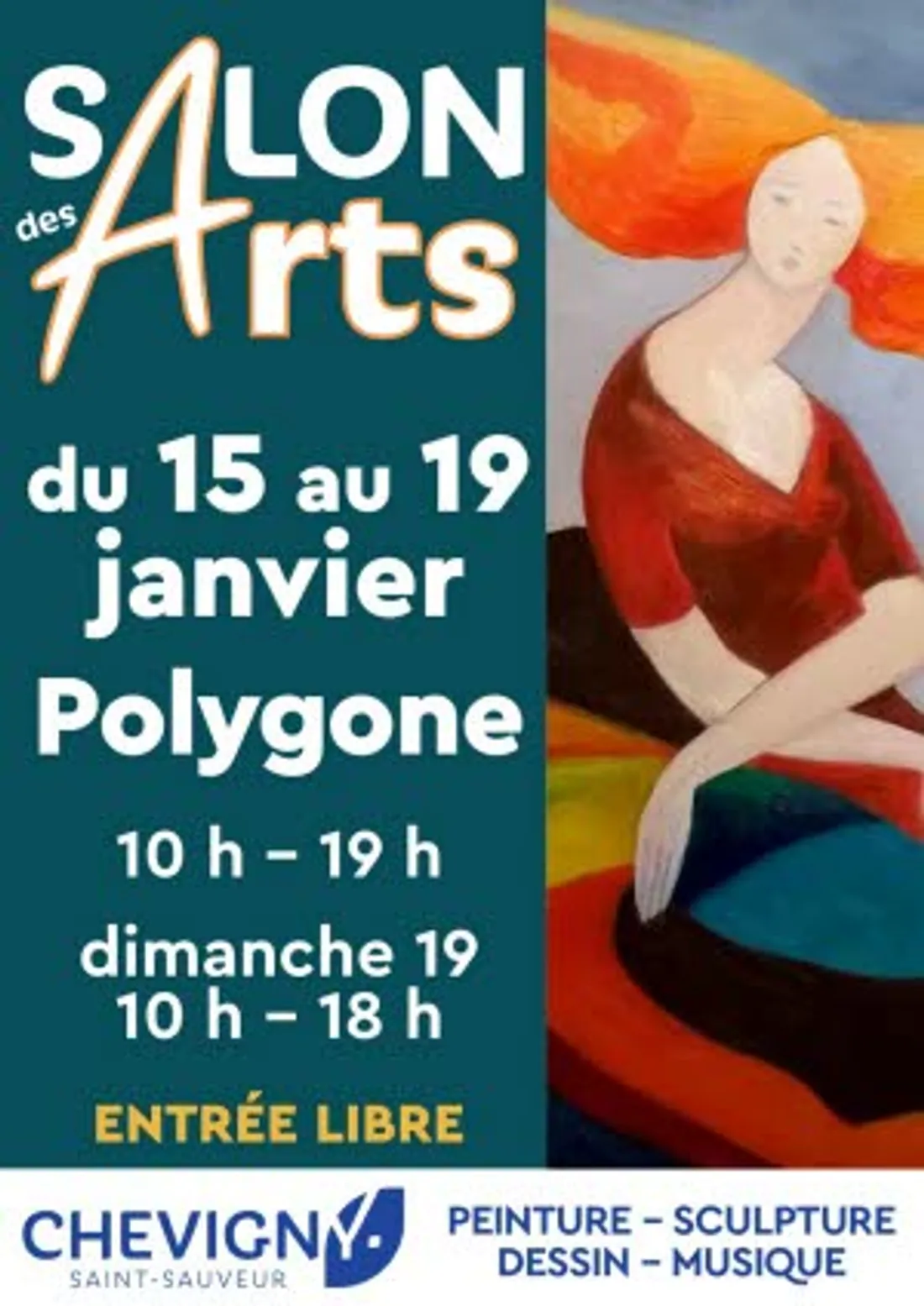Affiche officielle du Salon des Arts