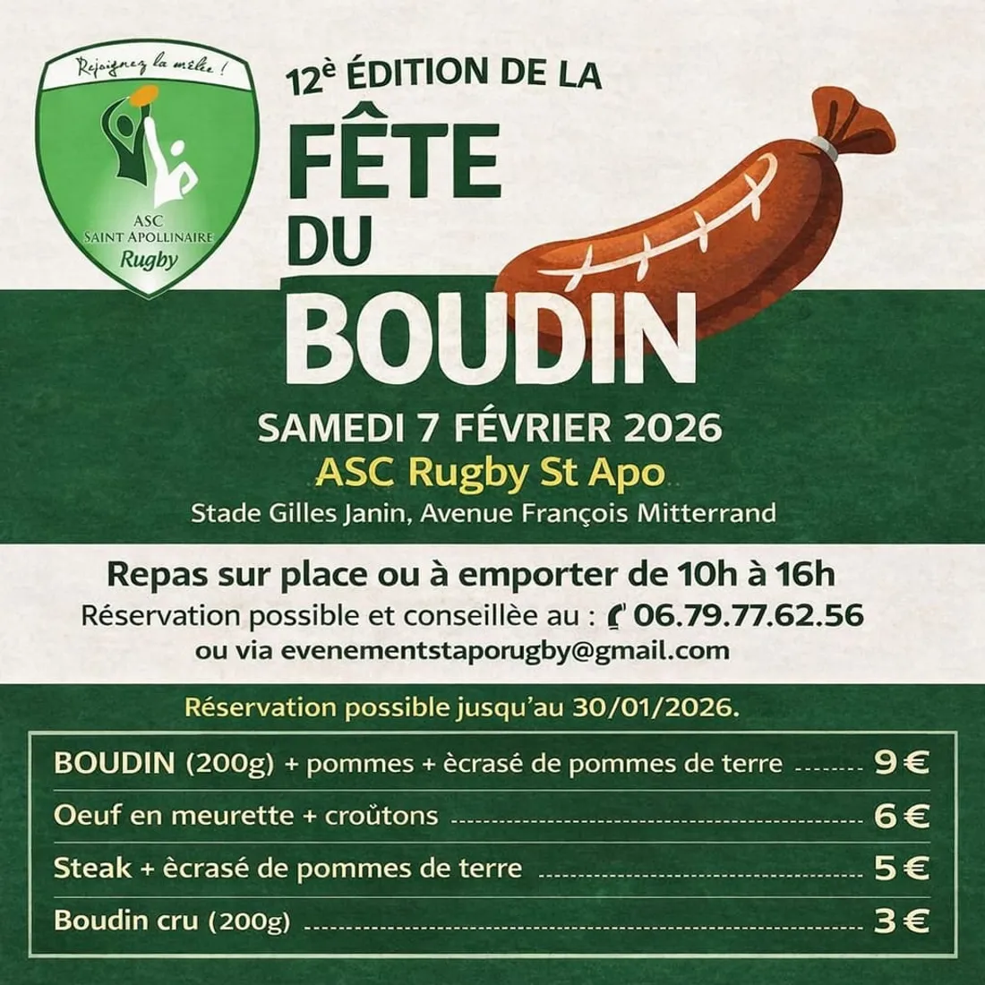 ASC SAINT APOLLINAIRE 