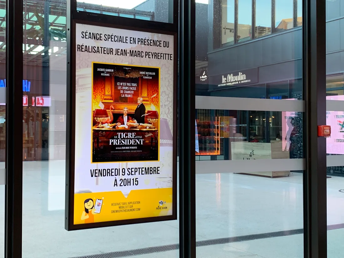 Le cinéma Pathé Dijon a accueilli une séance avec le réalisateur Jean-Marc Peyrefitte.