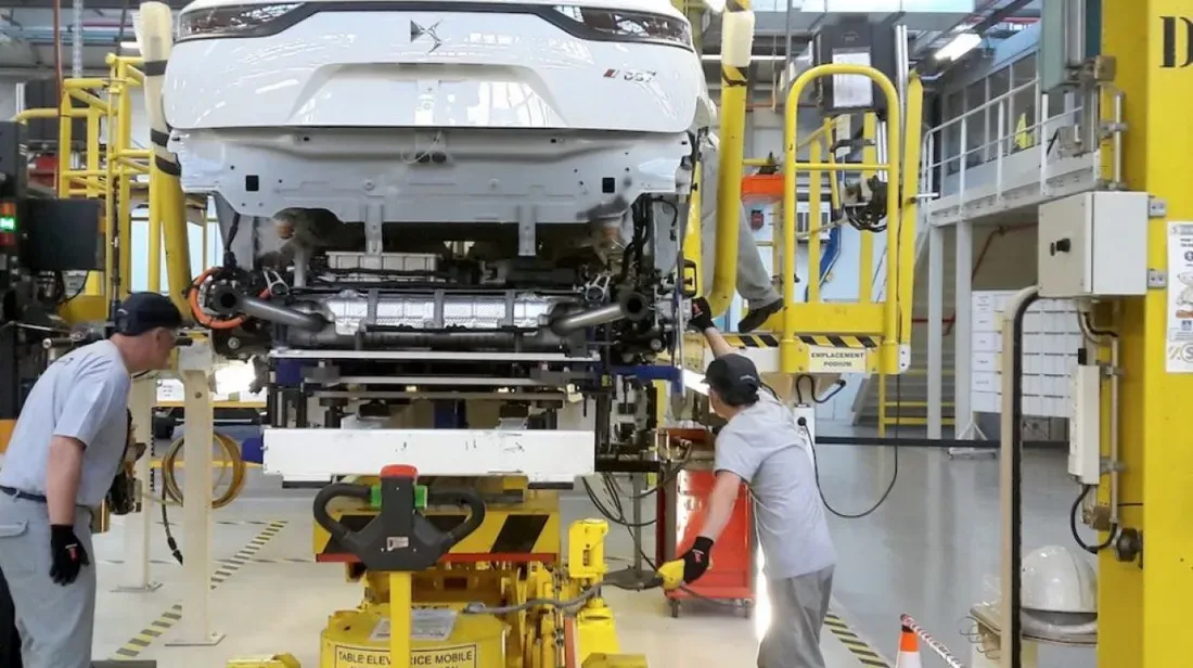 Le secteur de l'automobile entraîne la région Bourgogne-Franche-Comté dans une baisse singulière.