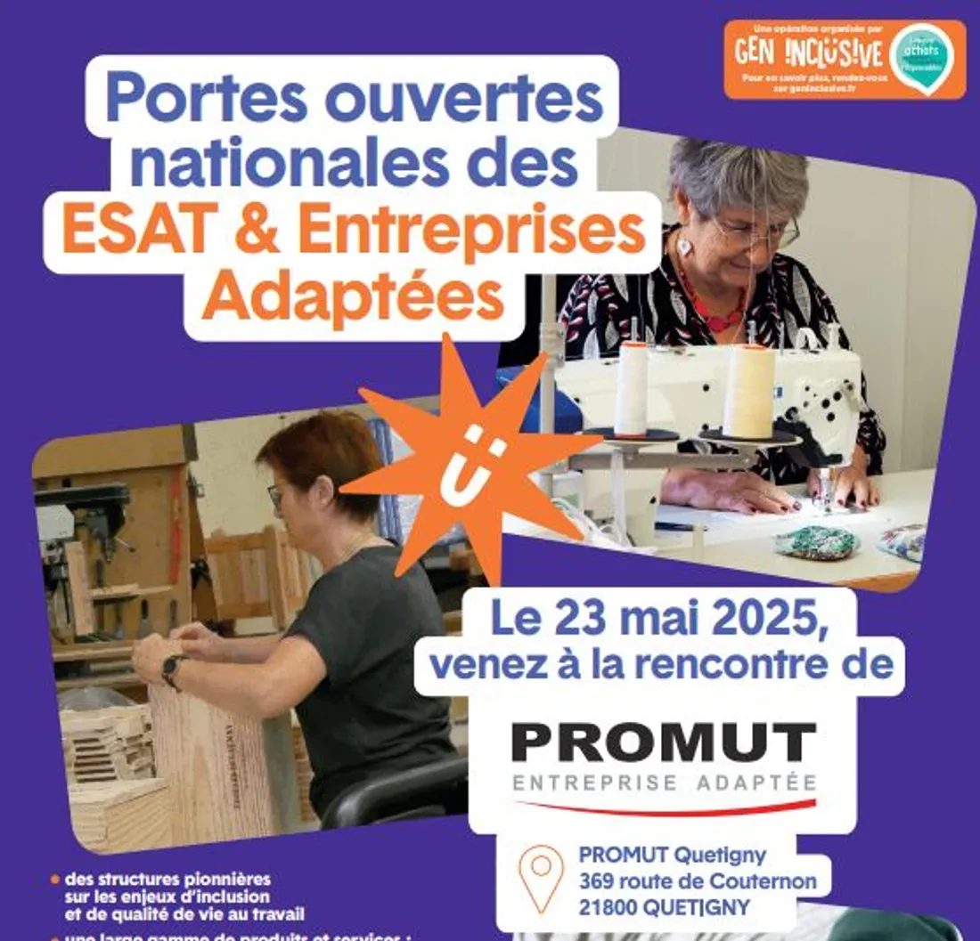 PROMUT ouvre ses portes à Quetigny pour valoriser l’inclusion par le travail