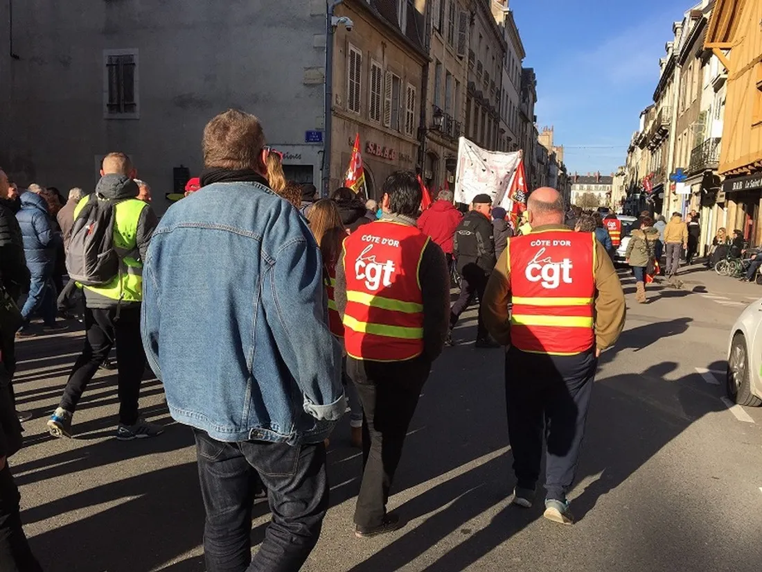 Les organisations syndicales vont organiser ce samedi une manifestation à Dijon 