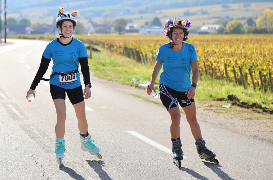 Marathon des Grands Crus 2026 en roller sur la Route des Grands Crus près de Dijon