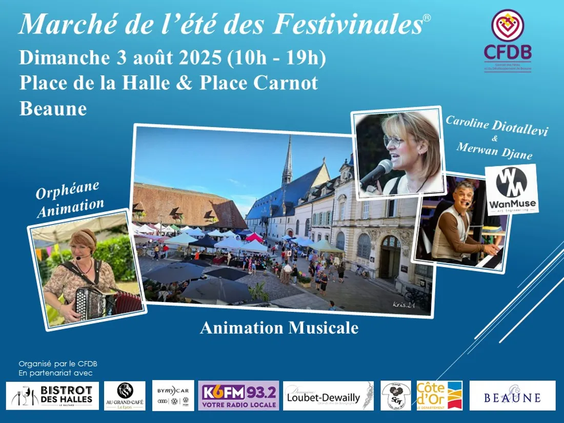 Le marché de l'été aura lieu dimanche 3 août