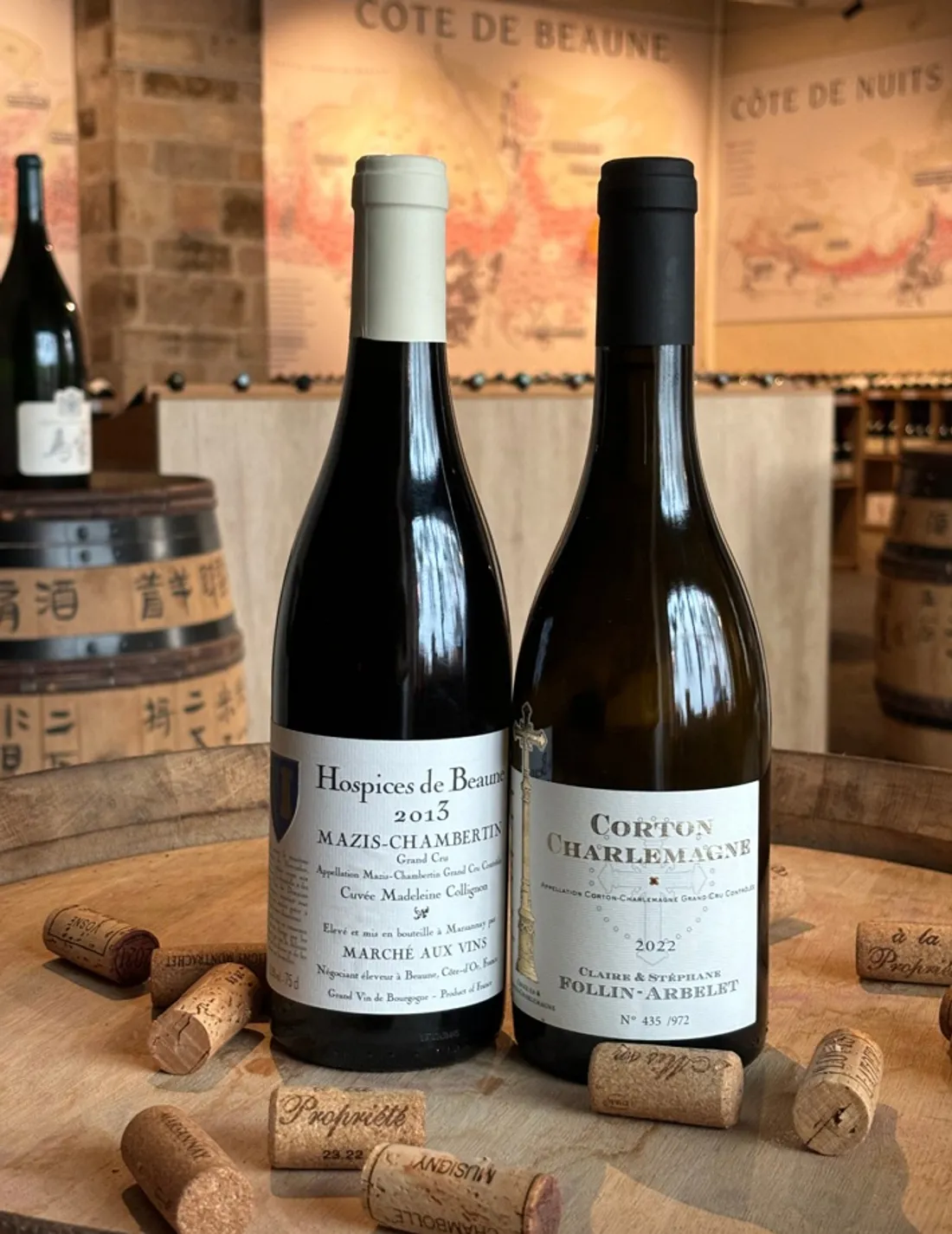 Au programme des crus prestigieux issus des terroirs emblématiques de la Bourgogne