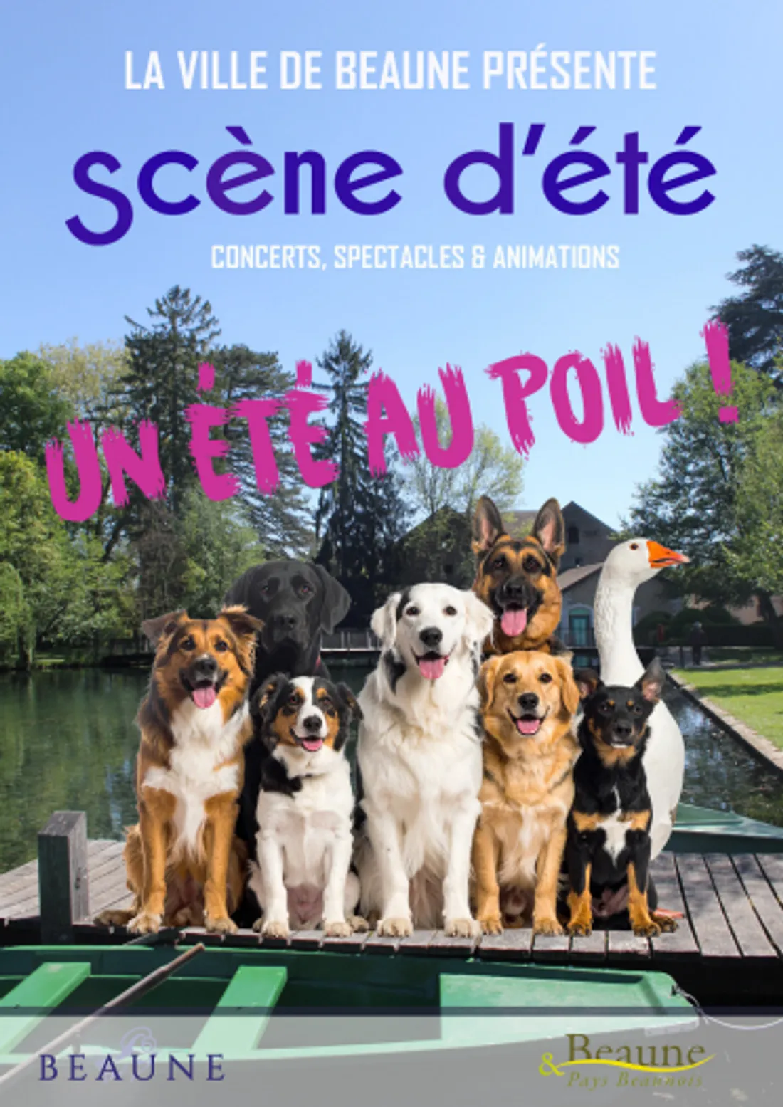 Scène d'été propose "Un été au poil"