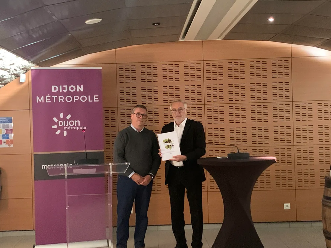 François Rebsamen et Jean-Luc Theuret ont présenté ce nouveau projet ce vendredi.