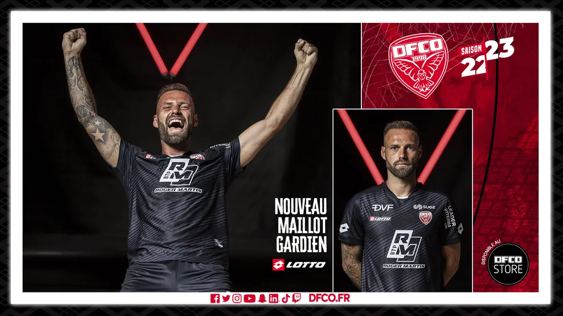Voici les nouveaux maillots du DFCO