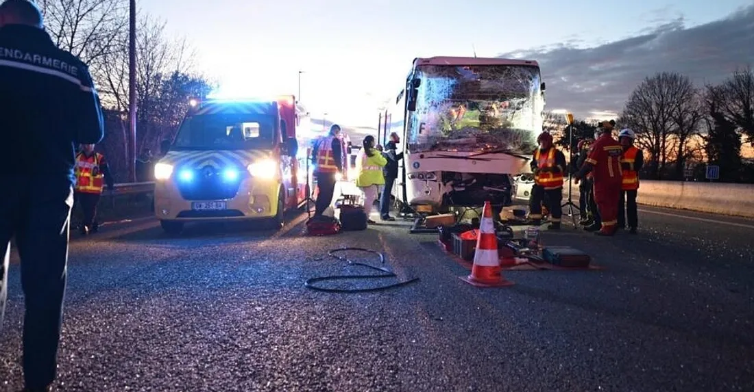 Accident sur l'A13