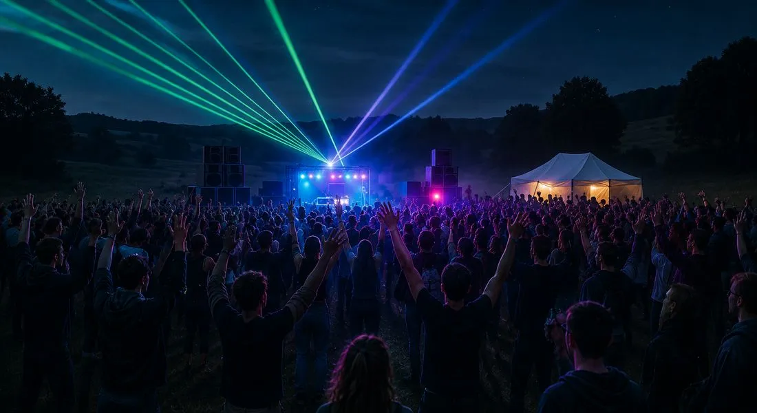 Rave-party (Illustration)