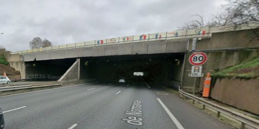 Tunnel de l'A13 à Mantes-la-Ville