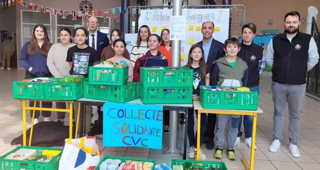 Collecte de denrées à Dreux