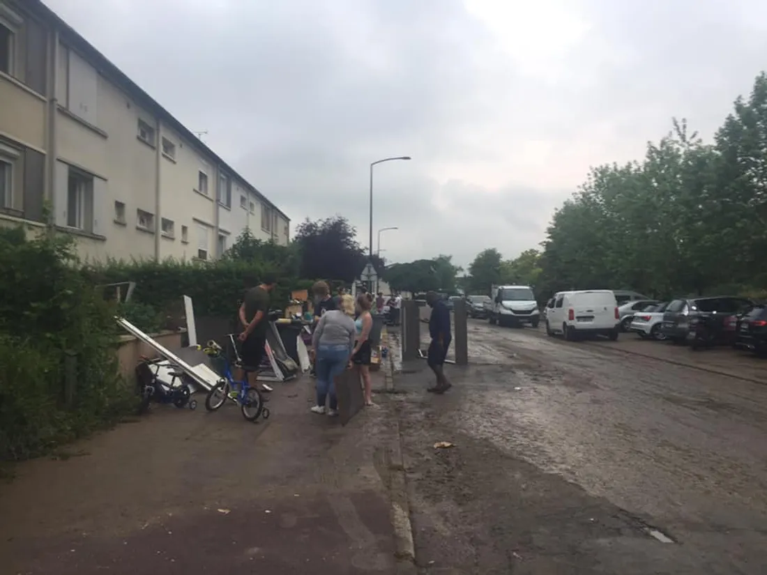 Dégâts causés par les intempéries