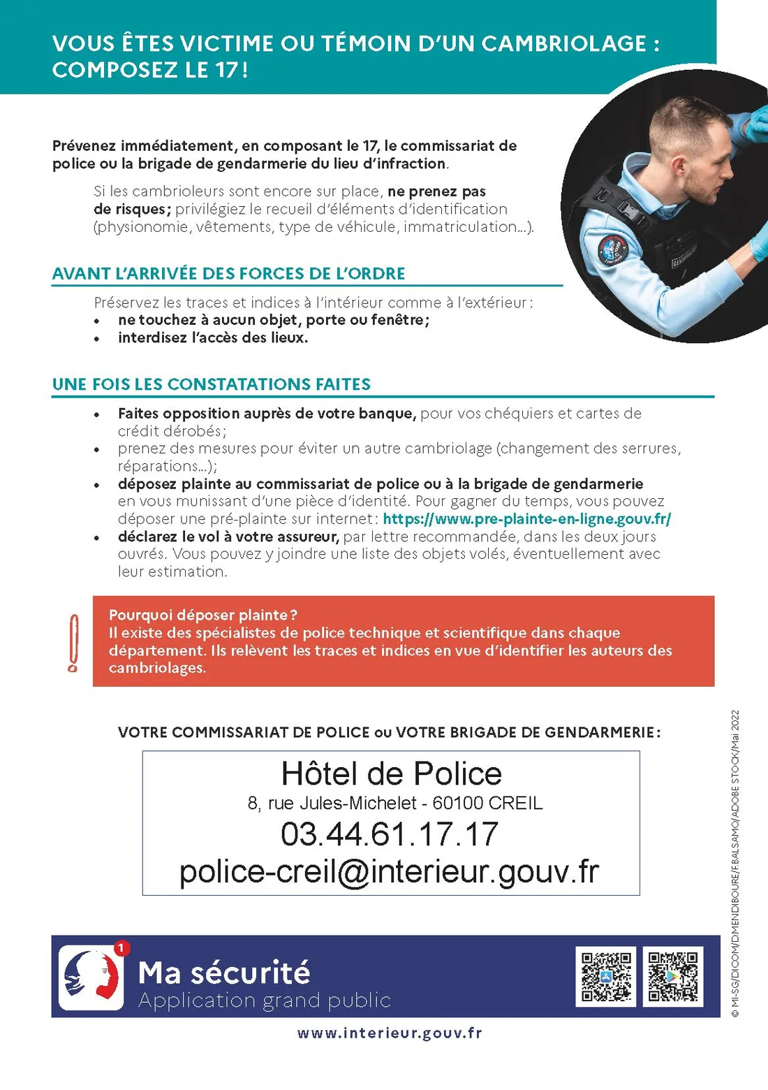 Conseils contre les cambriolages 2