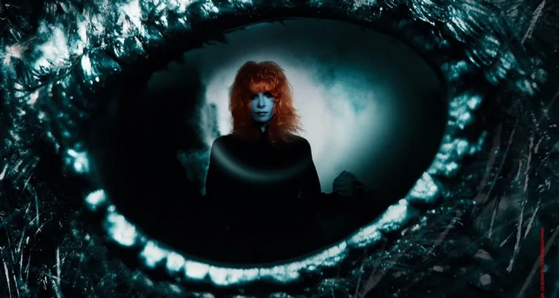 Mylène Farmer sur l'affiche de Nevermore