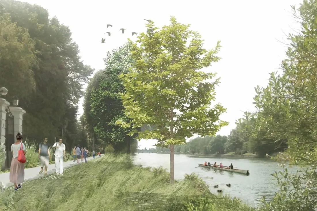 Quai de la Gourdine à Lagny-sur-Marne