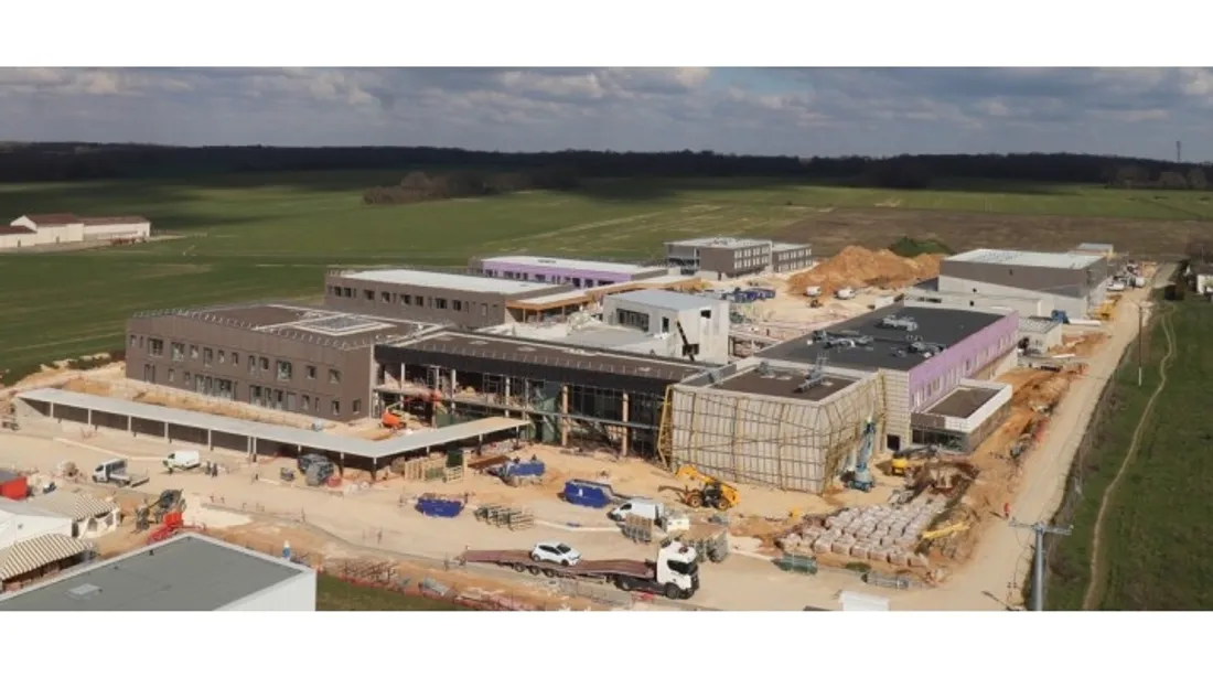 Chantier du lycée Joséphine Baker