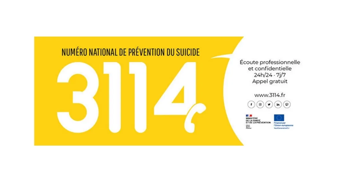 Numéro de prévention du suicide
