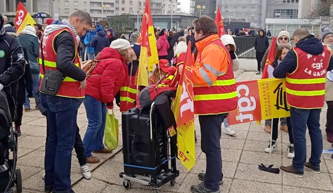 Manifestation à Meaux